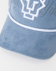 BYU Fade Rope Hat Royal Blue Cordoroy Cougar Face