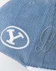 BYU Fade Rope Hat Royal Blue Cordoroy Cougar Face