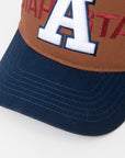 USU Fade Hat Brown Navy Utah State A