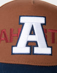 USU Fade Hat Brown Navy Utah State A