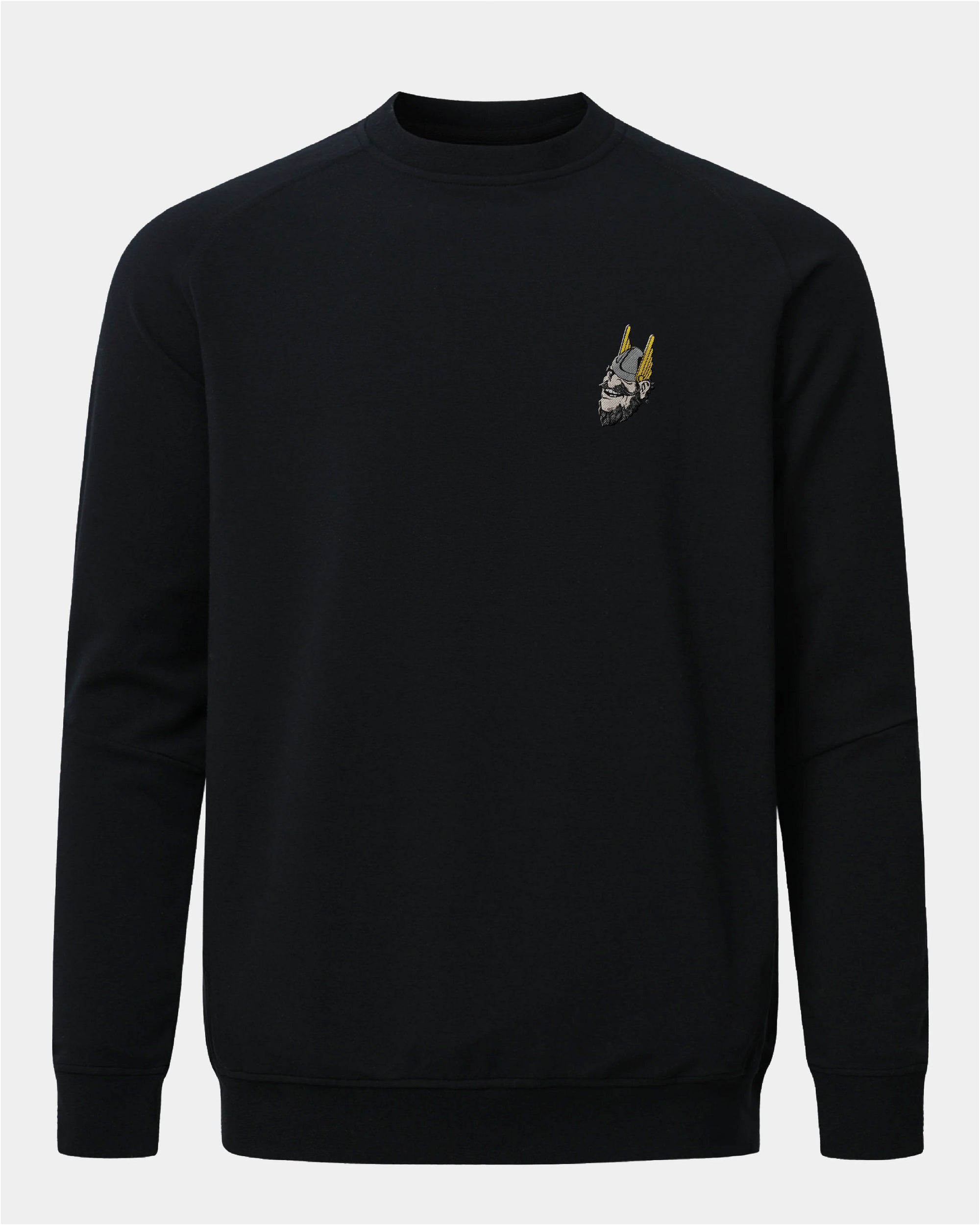 University of Idaho Meridian Black Crewneck
