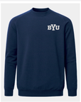 BYU Meridian Navy Crewneck