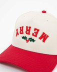 Merry Otto Hat Cream & Red