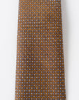 Multi-Dot Tie Brown
