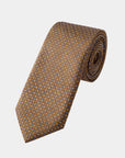 Multi-Dot Tie Brown