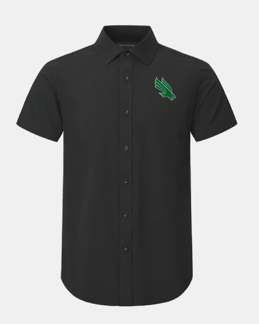 North Texas Phenom Classic Black Short Sleeve Dress Shirt
