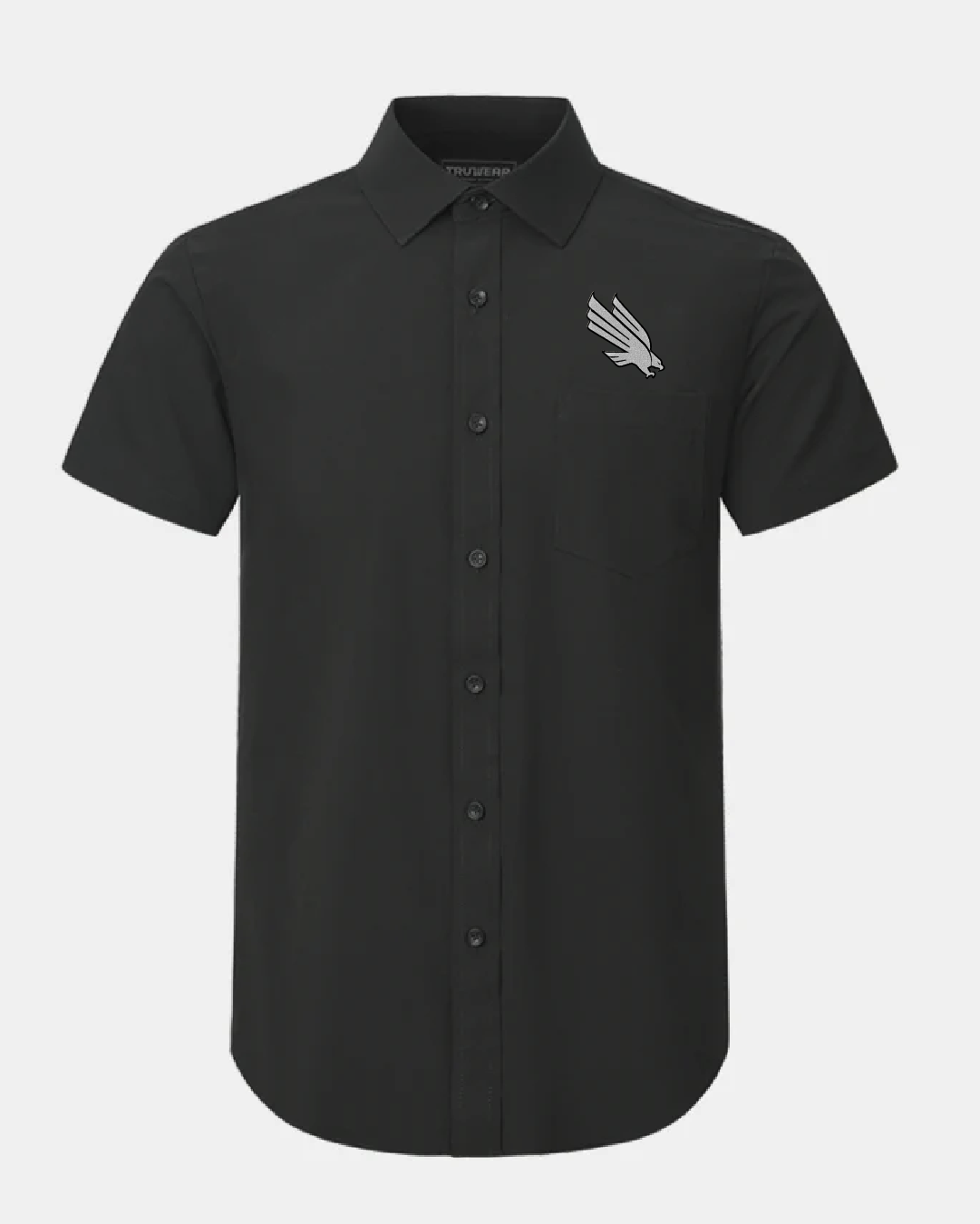 North Texas Phenom Classic Black Short Sleeve Dress Shirt
