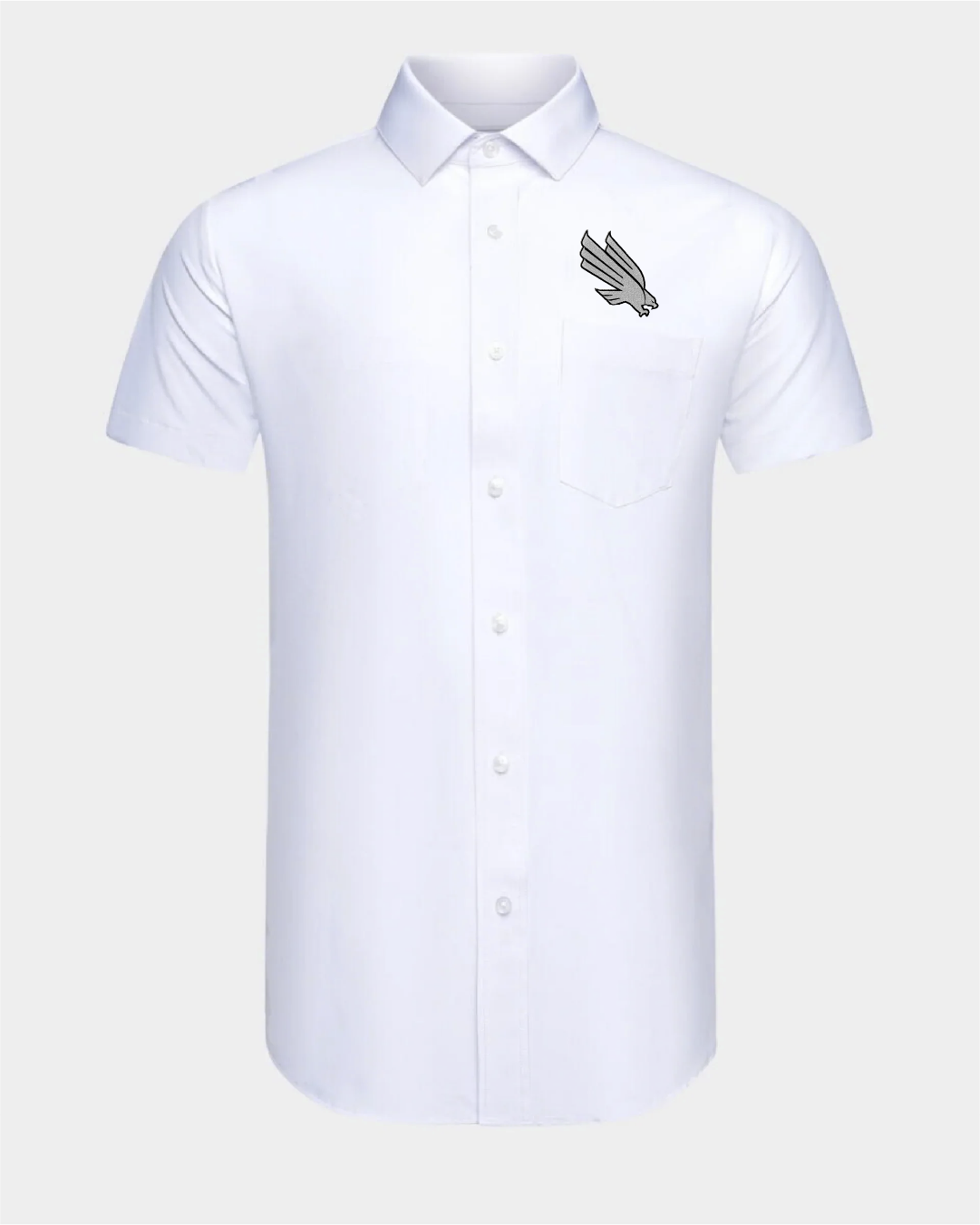 North Texas Phenom Classic White Short Sleeve Dress Shirt
