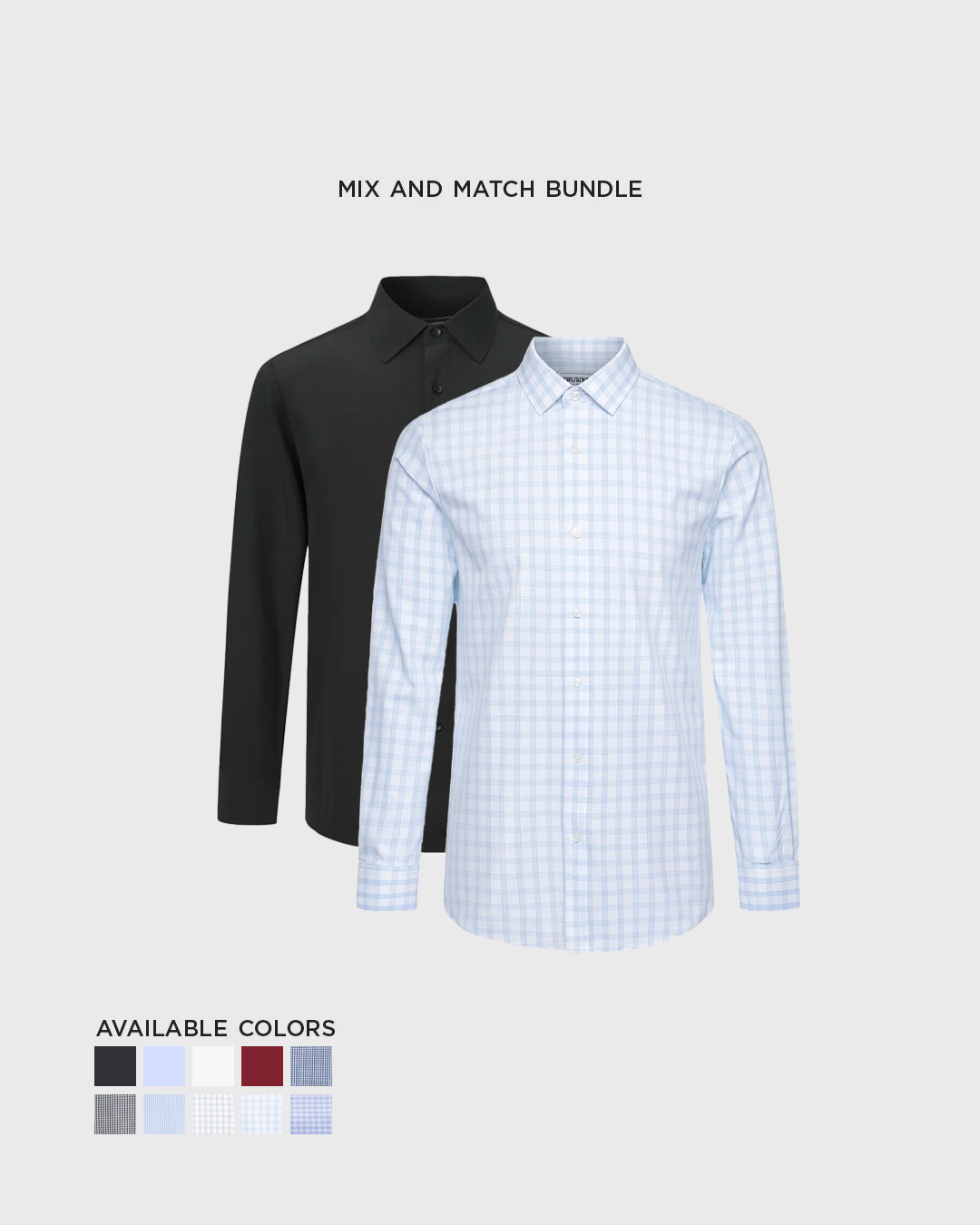 Phenom Professional Long Sleeve Men's Dress Shirt 2 Pack – Sleek and  Comfortable Workwear