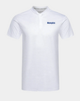 Memphis University Pinnacle 2.0 White Polo