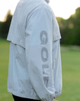 Golf Drive Performance Jacket Light Grey Side