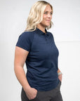Women's Rise Polo Navy - Navy