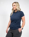 Women's Rise Polo Navy - Navy