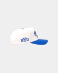 BYU Fade Hat White Royal Blue