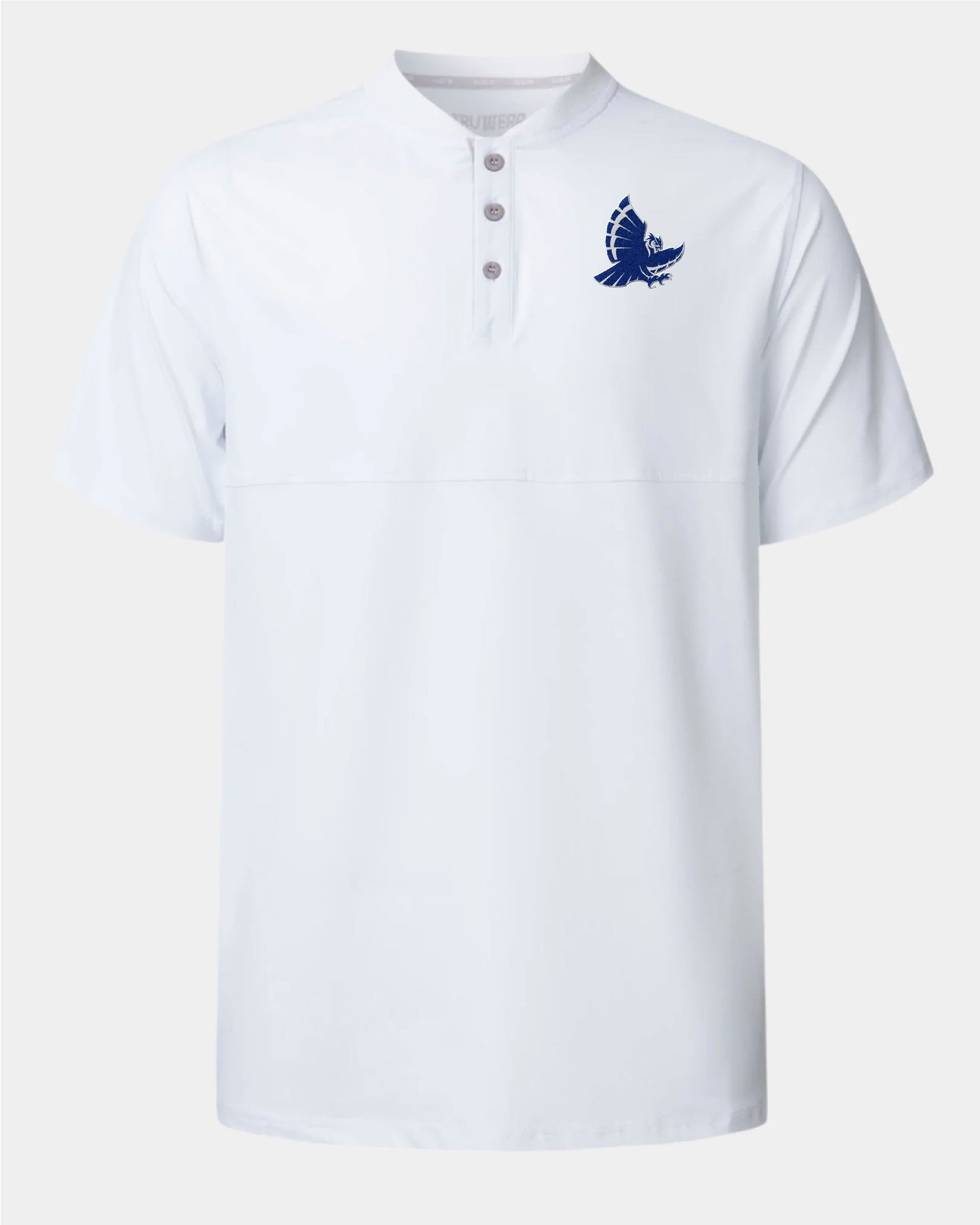 Rice Crown Blade Polo White