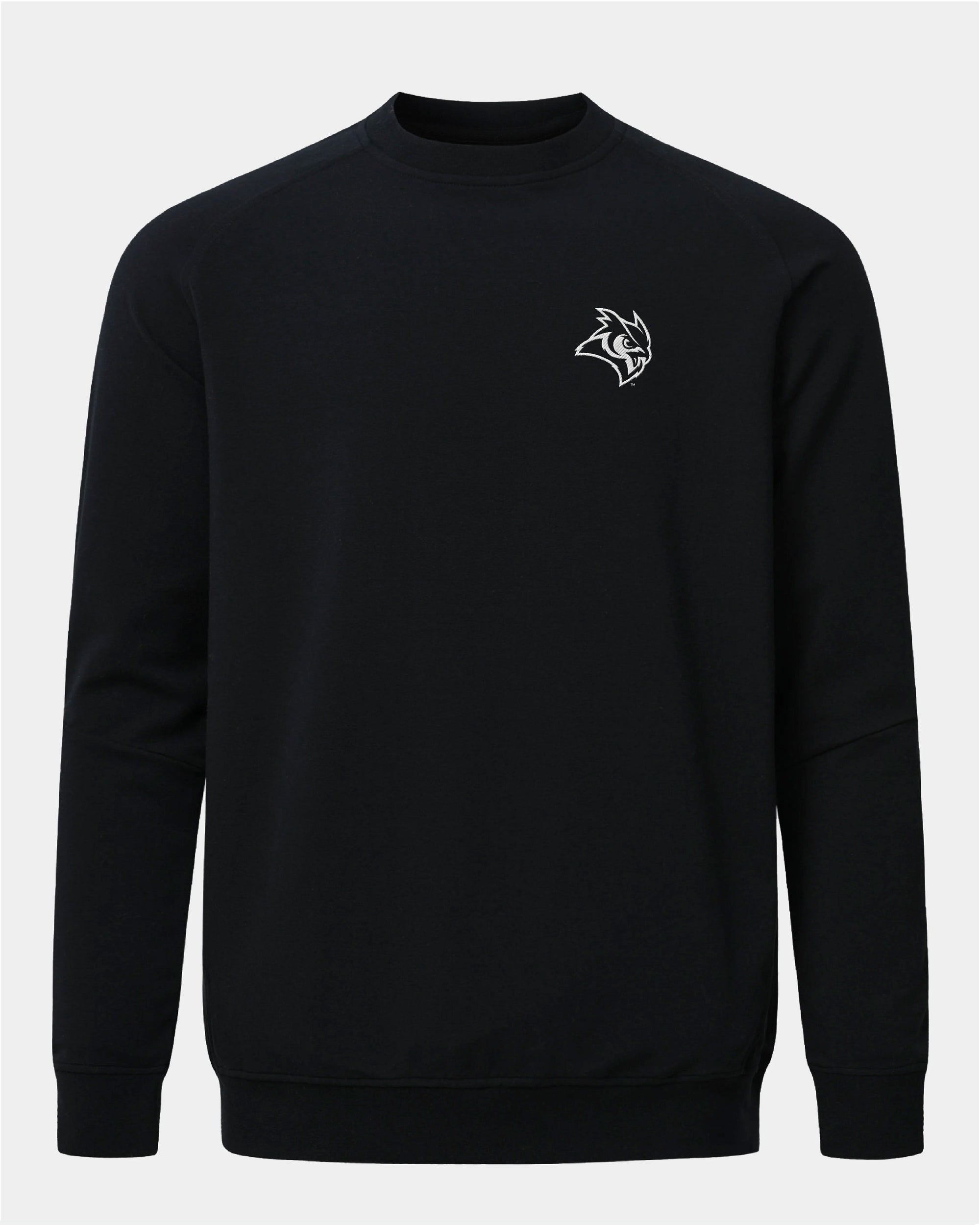 Rice Meridian Black Crewneck