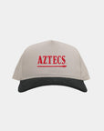 SDSU Cream Black Cord Brim Fade Hat