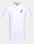 SMU Crest 2.0 White Polo