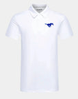 SMU Crest 2.0 White Polo