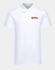 SMU Crest 2.0 White Polo