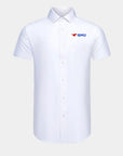 SMU Phenom Classic White Short Sleeve Dress Shirt