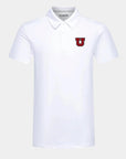 UofU Crest 2.0 White Polo