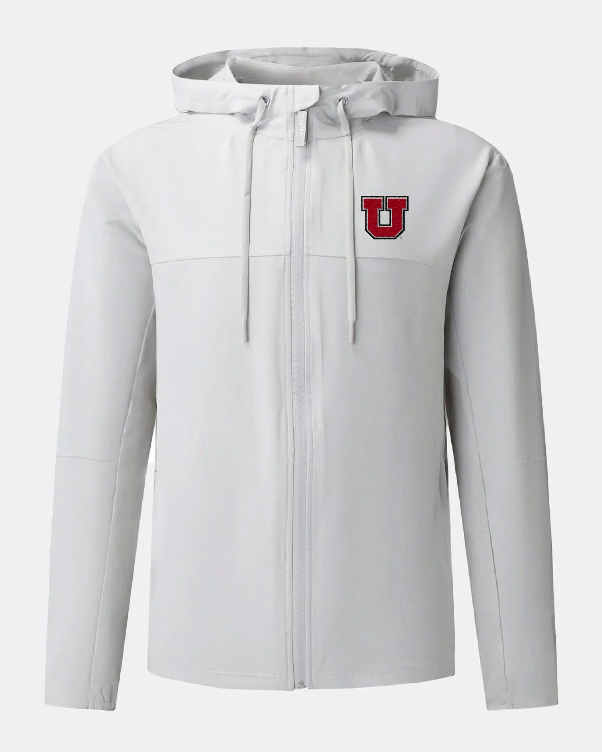 UofU Expedition Performance Fabric Jacket Light Grey