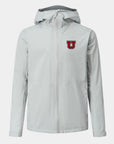 UofU Voyage Rain Jacket Light Grey