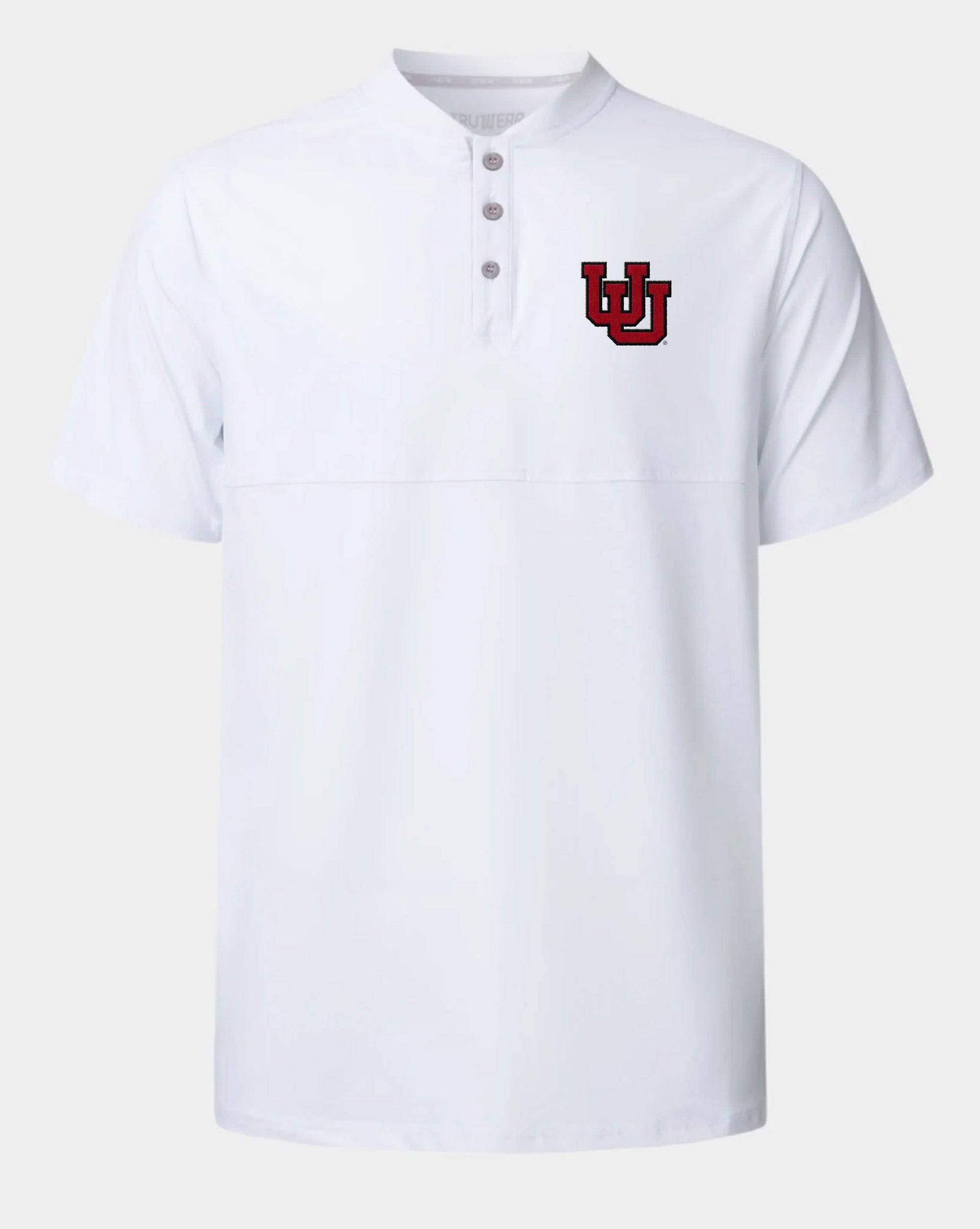 UofU Crown Blade Polo White