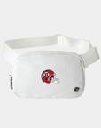 UofU Static White Crossbody