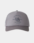 UofU Fade Hat Grey Round UofU