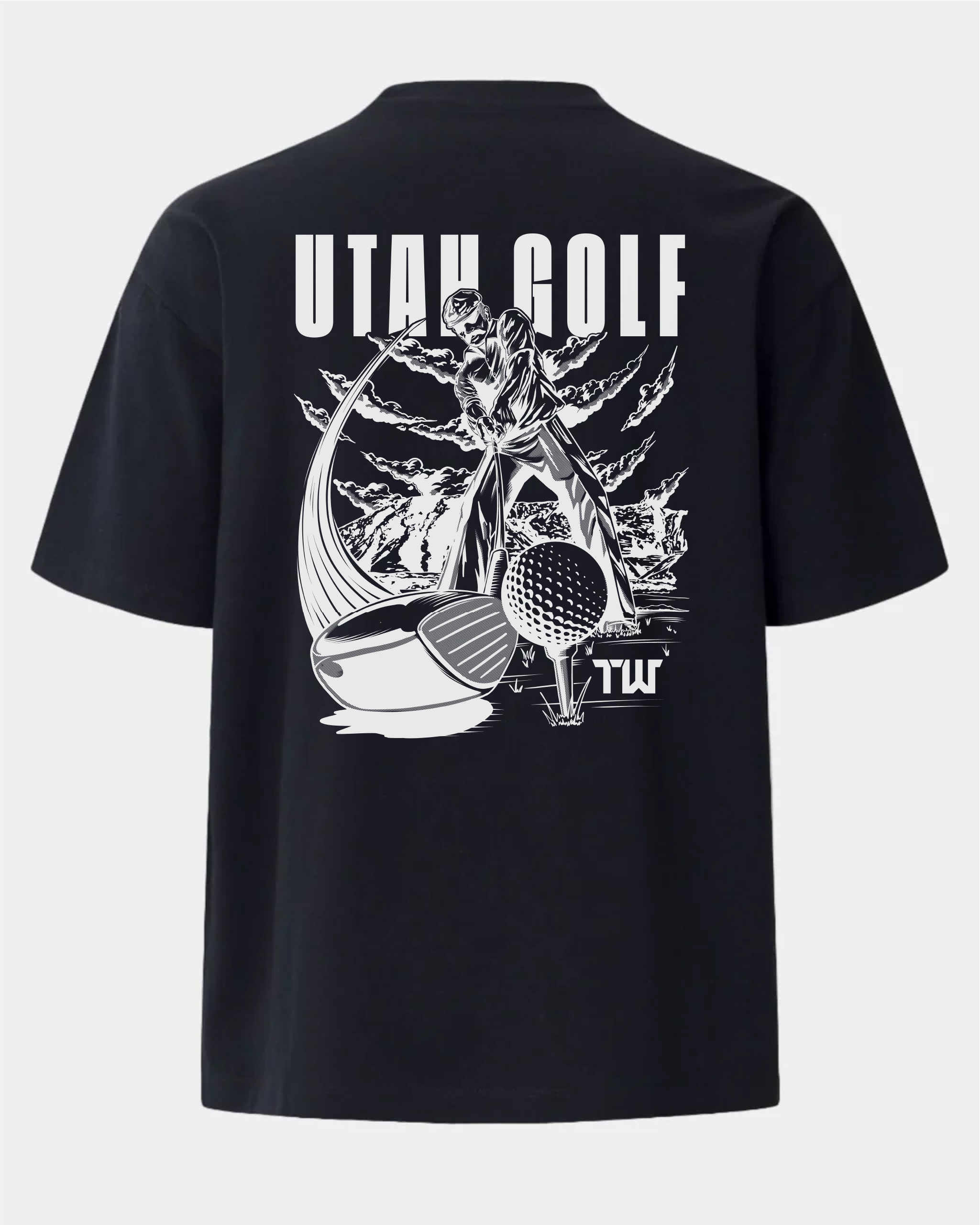 TRUWEAR Utah Golf Faze Heavyweight Tee | Golf Graphic Tee