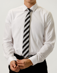 Phenom Professional White Long Sleeve Men's Dress Shirt
