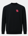 University of Houston Meridian Black Crewneck