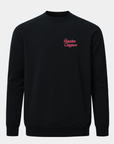 University of Houston Meridian Black Crewneck