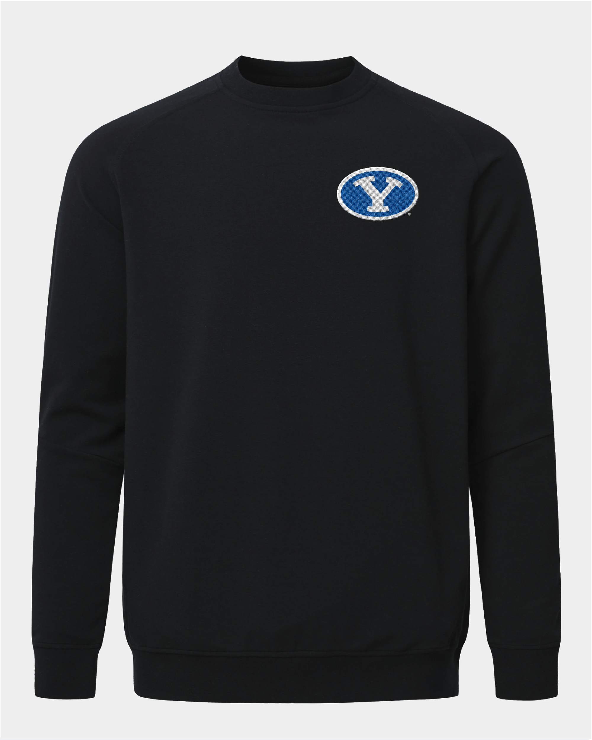 BYU Meridian Black Crewneck