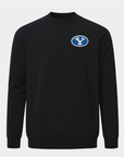 BYU Meridian Black Crewneck