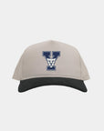 BYU Cream Black Cord Brim Fade Hat