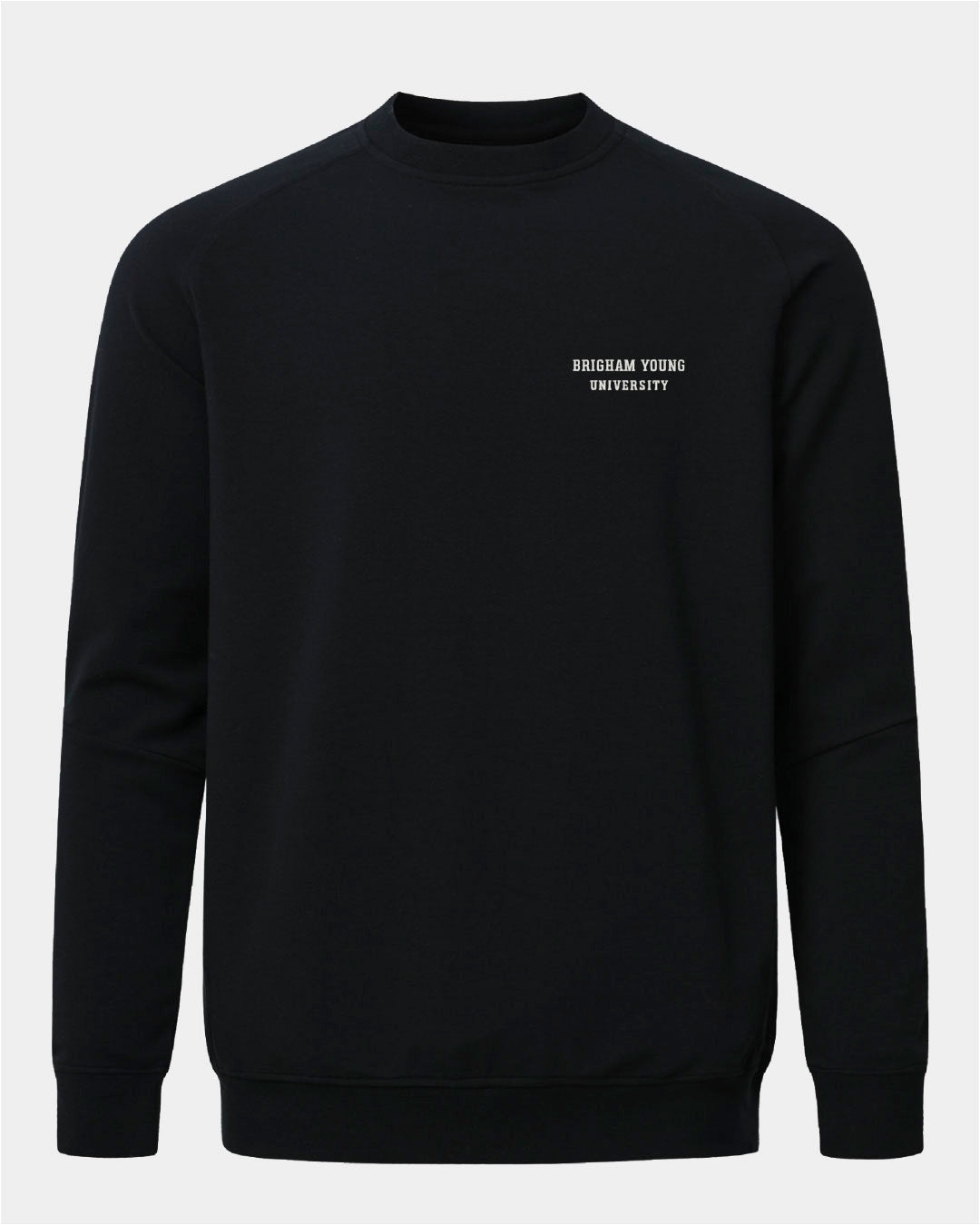 BYU Meridian Black Crewneck