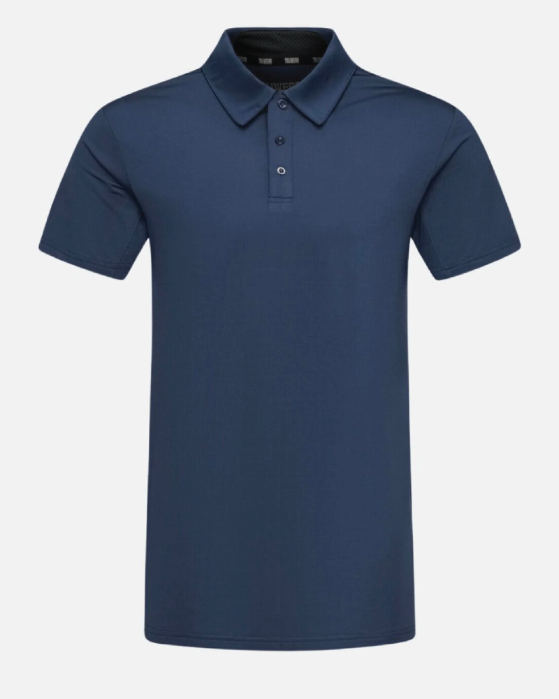 Truwear Crest 2.0 Navy Blue Polo 3XL