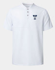 BYU Crown Blade Polo White