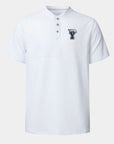 BYU Crown Blade Polo White