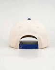 BYU Fade Hat Natural Royal Brim 2 Logo BYU – back view