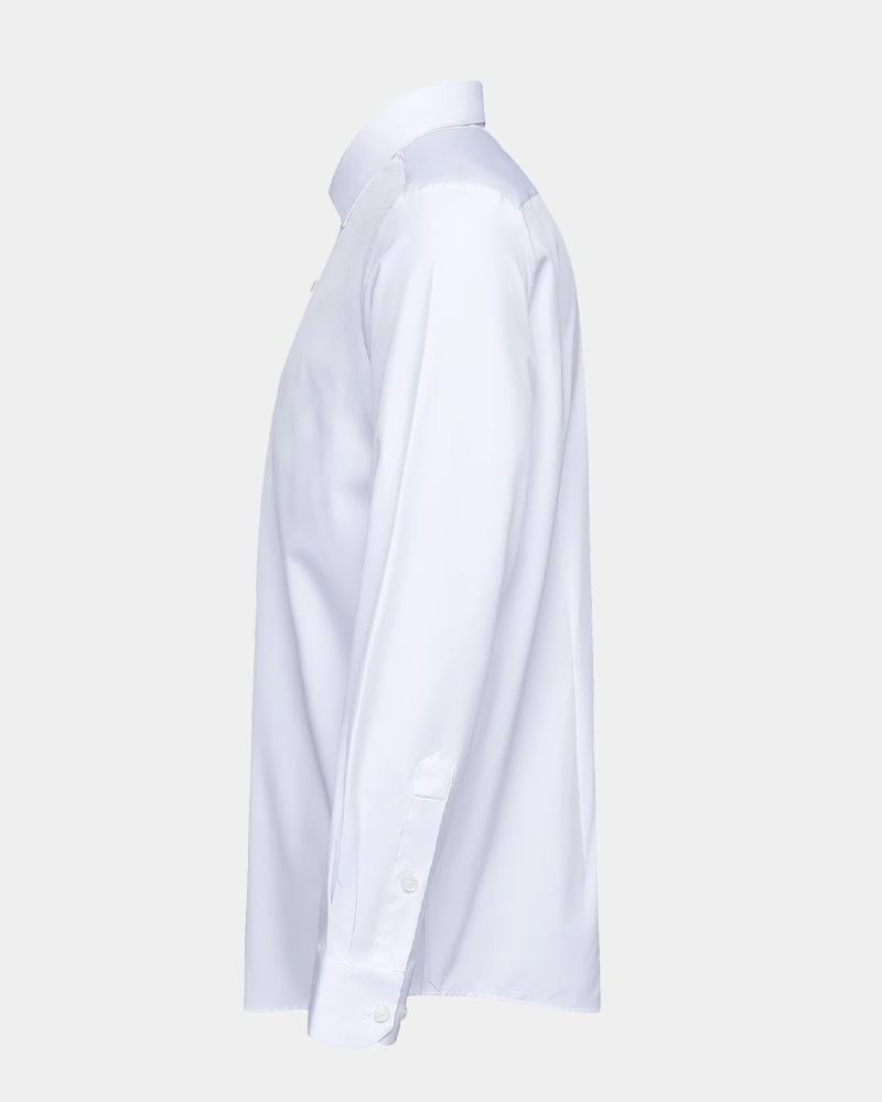 Phenom Professional White Long Sleeve Men's Dress Shirt Sleek and Professional Wear | TRUWEAR Slim / Tall M Phenom Professional White Long Sleeve Men's Dress Shirt Sleek and Professional Wear | TRUWEAR Slim / Tall M