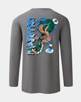 Tulane Slam Dunk Spectacle 2.0 Charcoal Long Sleeve