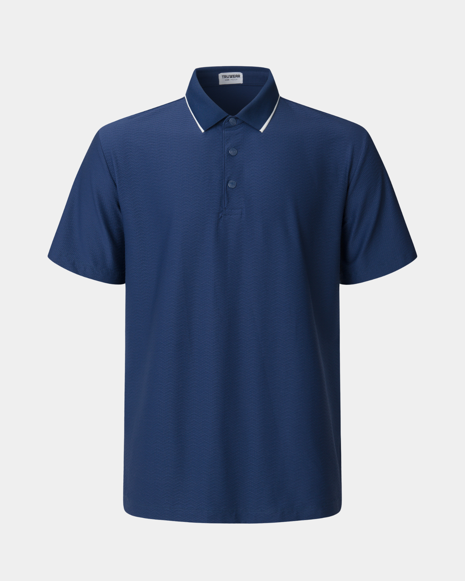 TRUWEAR Icon Polo – Navy | Lightweight Performance Golf Polo