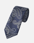 Immortal Paisley Tie Navy