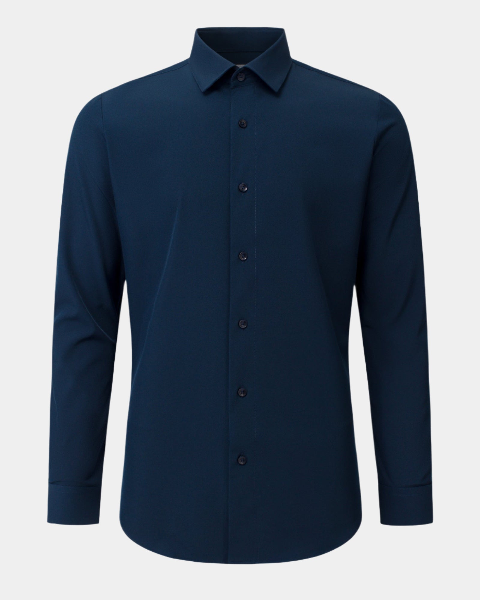 Phenom Professional True Navy Dress Shirt Sleek and Polished Formal Wear | TRUWEAR Standard / Tall 3XL Phenom Professional True Navy Dress Shirt Sleek and Polished Formal Wear | TRUWEAR Standard / Tall 3XL