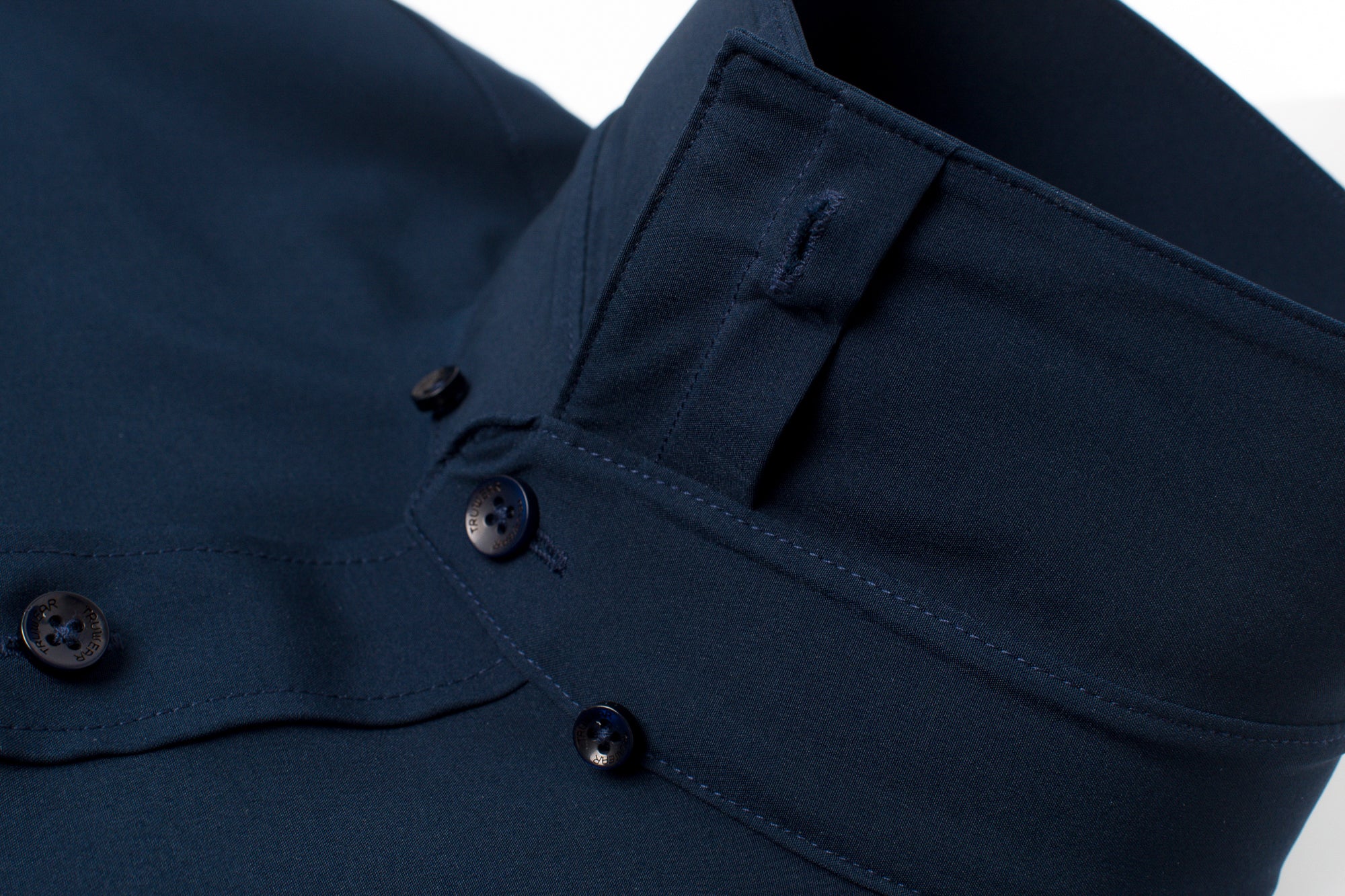 Phenom Classic True Navy Short Sleeve Dress Shirt