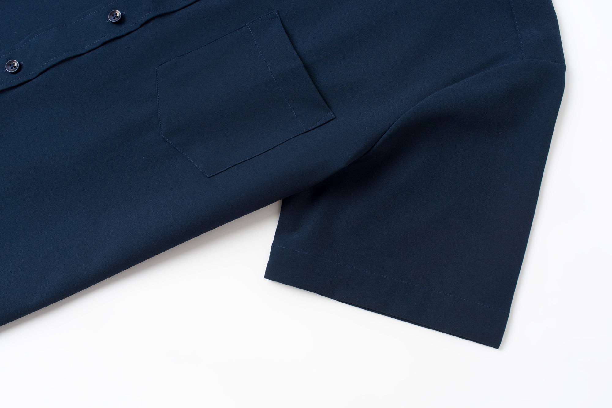 Phenom Classic True Navy Short Sleeve Dress Shirt